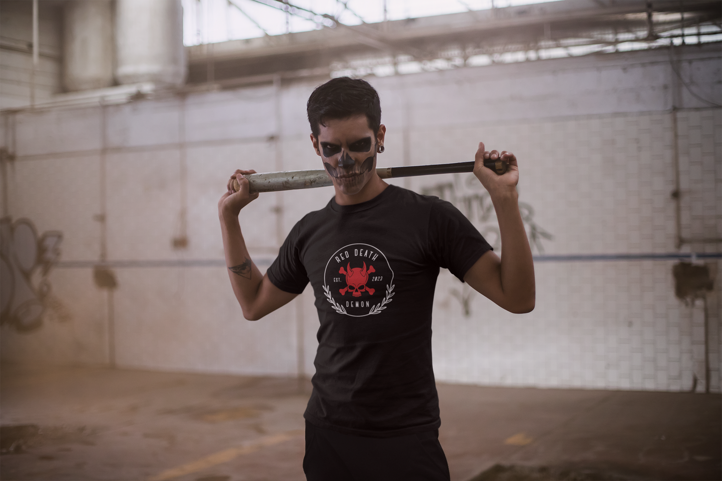 Red Death Tee | Unisex Premium Crew | Street Goth Edition
