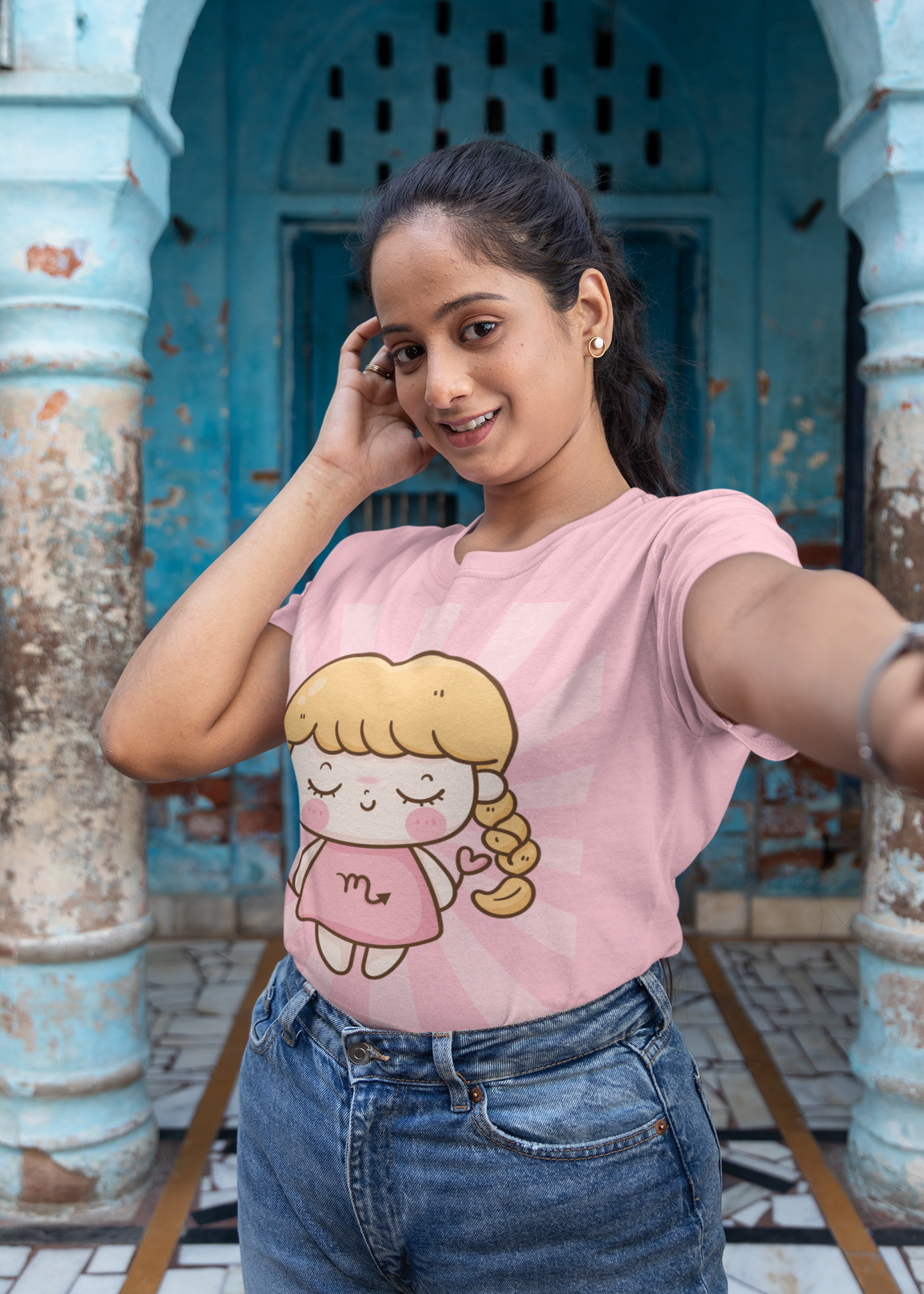 Muted Frame | Women’s Classic Fit Tee | Clean Cotton Feel with Understated Aesthetic Detail