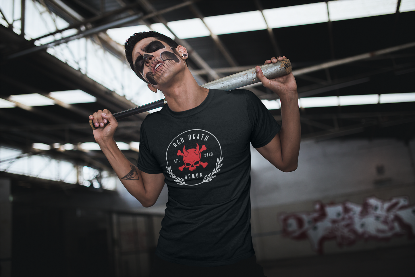Red Death Tee | Unisex Premium Crew | Street Goth Edition