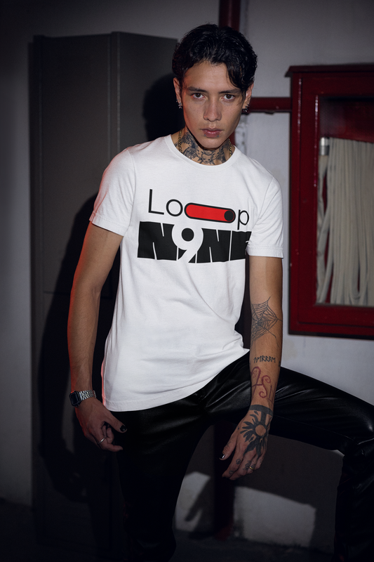 Loop NINE Essential Tee | Unisex Classic Crew | Bold Everyday Fit