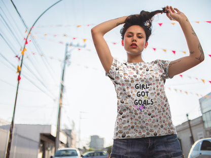 Printed Reverie | Women's Artistic Classic T-Shirt | Lightweight Cotton with Vibrant Art-Inspired Designs