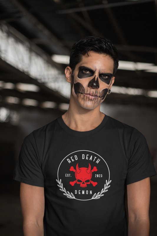 Red Death Tee | Unisex Premium Crew | Street Goth Edition