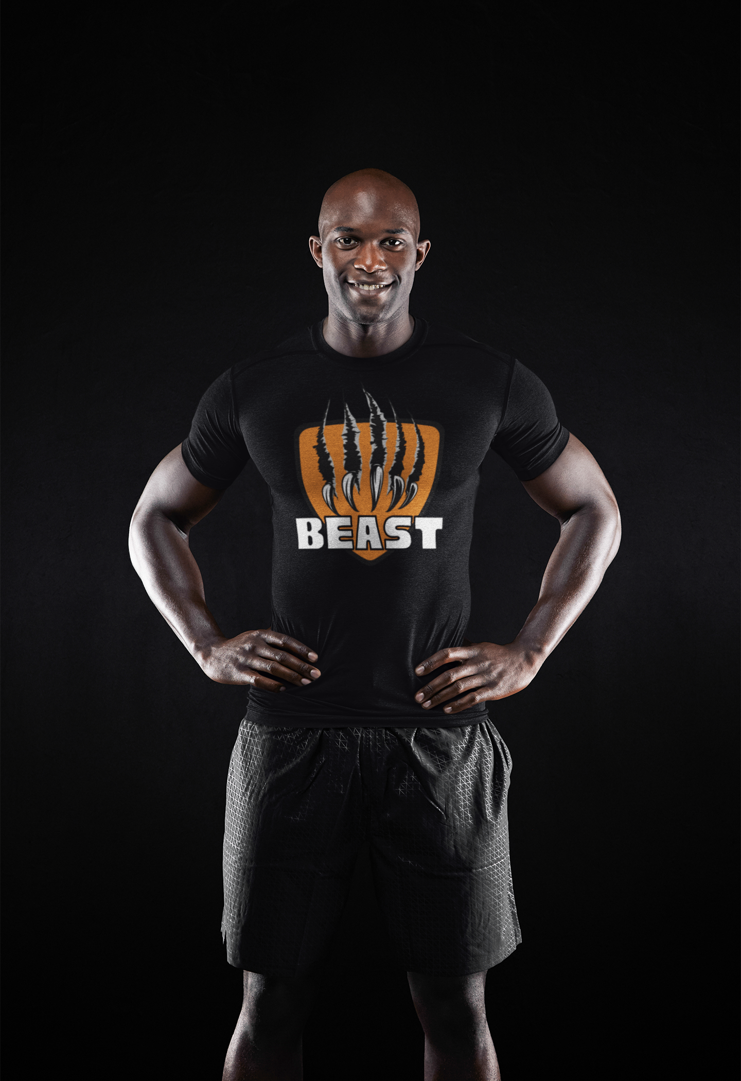 Beast Mode Tee | Men’s Athletic Crew T-Shirt | Street & Gym Fit