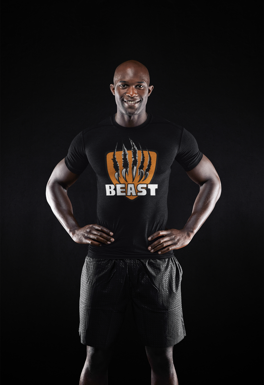Beast Mode Tee | Men’s Athletic Crew T-Shirt | Street & Gym Fit