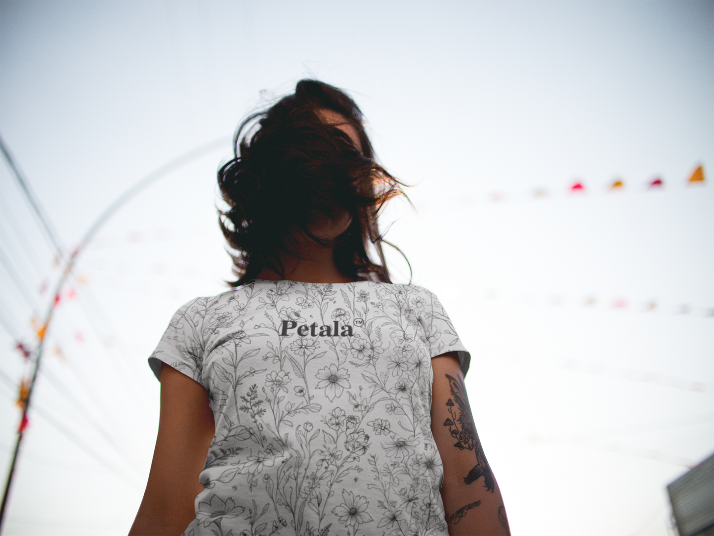 Canvas Bloom | Women's Artistic Classic T-Shirt | Lightweight Cotton with Vibrant Art-Inspired Designs