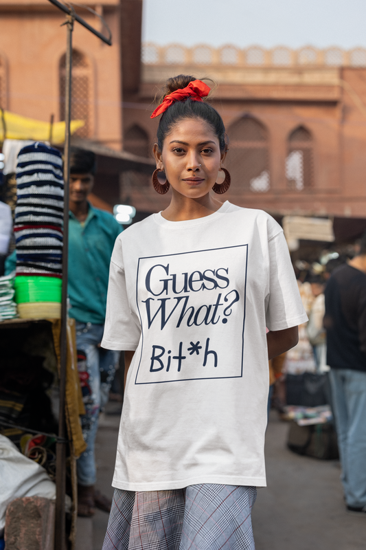 Chroma Drift | Artistic Everyday T-Shirt for Women | Classic Fit with Vivid Graphic Flair