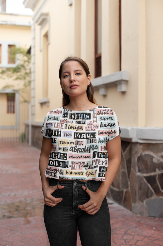 Whim & Weave | Women's Artistic Classic T-Shirt | Lightweight Cotton with Vibrant Art-Inspired Designs