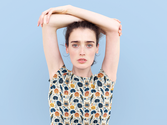 Thread Mirage | Women's Artistic Classic T-Shirt | Lightweight Cotton with Vibrant Art-Inspired Designs