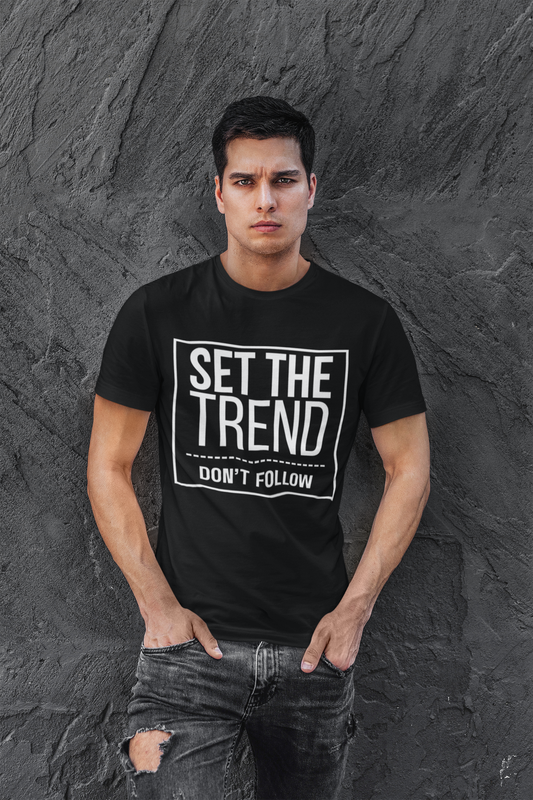AlphaEdge Classic Tee | Male Standard Crew T-Shirt