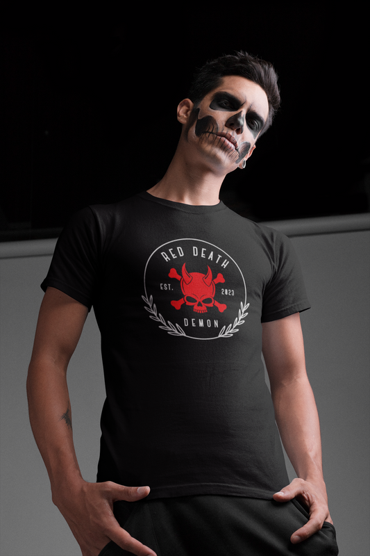 Red Death Tee | Unisex Premium Crew | Street Goth Edition