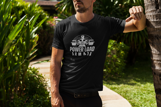 PowerLoad Armada Tee | Men’s Training Crew | Hardcore Gym Fit